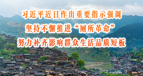 习近平近日作出重要指示强调 坚持不懈推进&ldquo;厕所革命&rdquo; 努力补齐影响群众生活品质短板