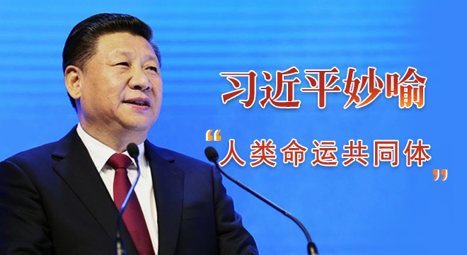 【图解】习近平妙喻&ldquo;人类命运共同体&rdquo;