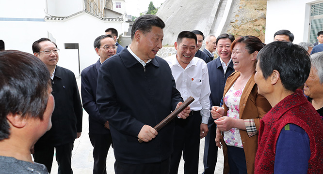 习近平在湖北考察时强调 坚持新发展理念打好&ldquo;三大攻坚战&rdquo; 奋力谱写新时代湖北发展新篇章