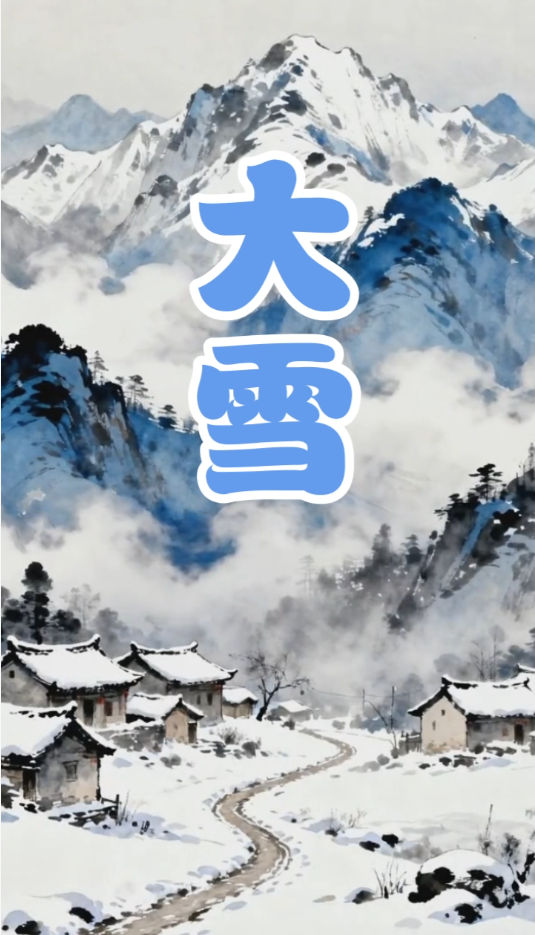 今日丨大雪